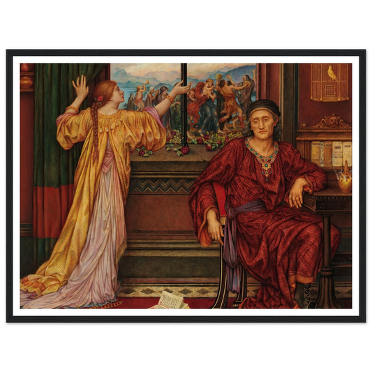 The Gilded Cage (1919) Art Print | Evelyn de Morgan-Quipham Collections