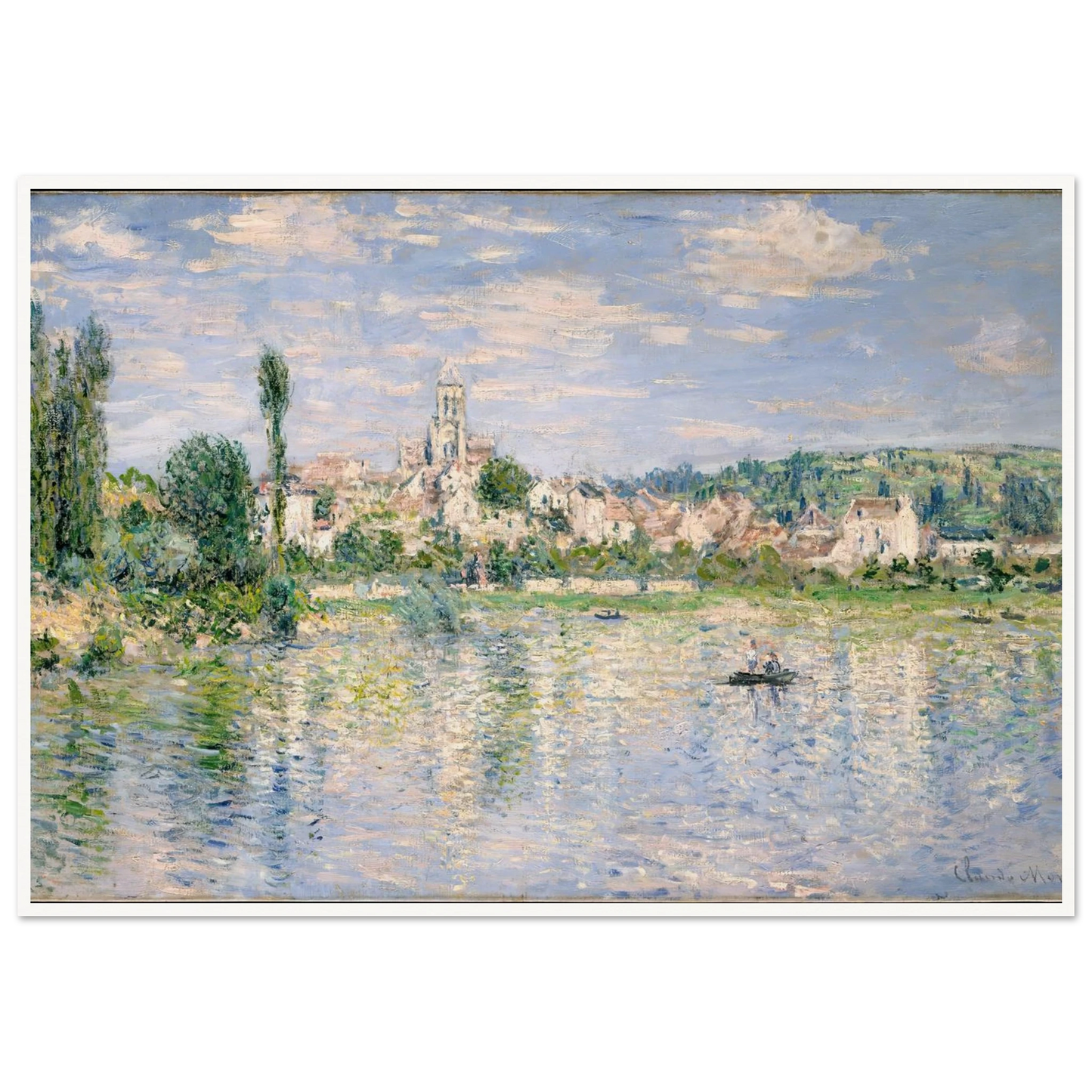 Vétheuil in Summer (1880) Art Print | Claude Monet-Quipham Collections