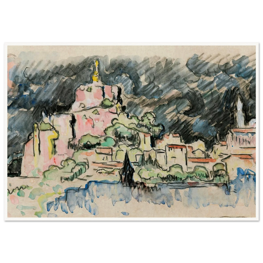 Le Puy-En-Velay, Ciel D’orage Art Print | Paul Signac-Quipham Collections
