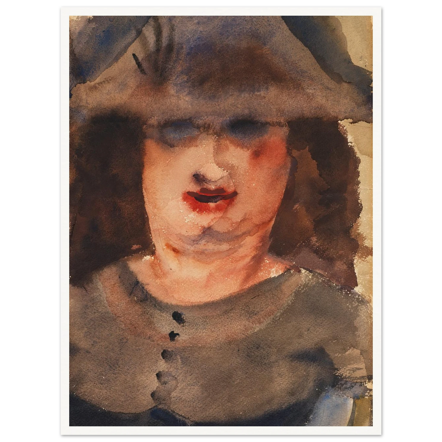 Frau (1925) Art Print | Paul Kleinschmidt-Quipham Collections