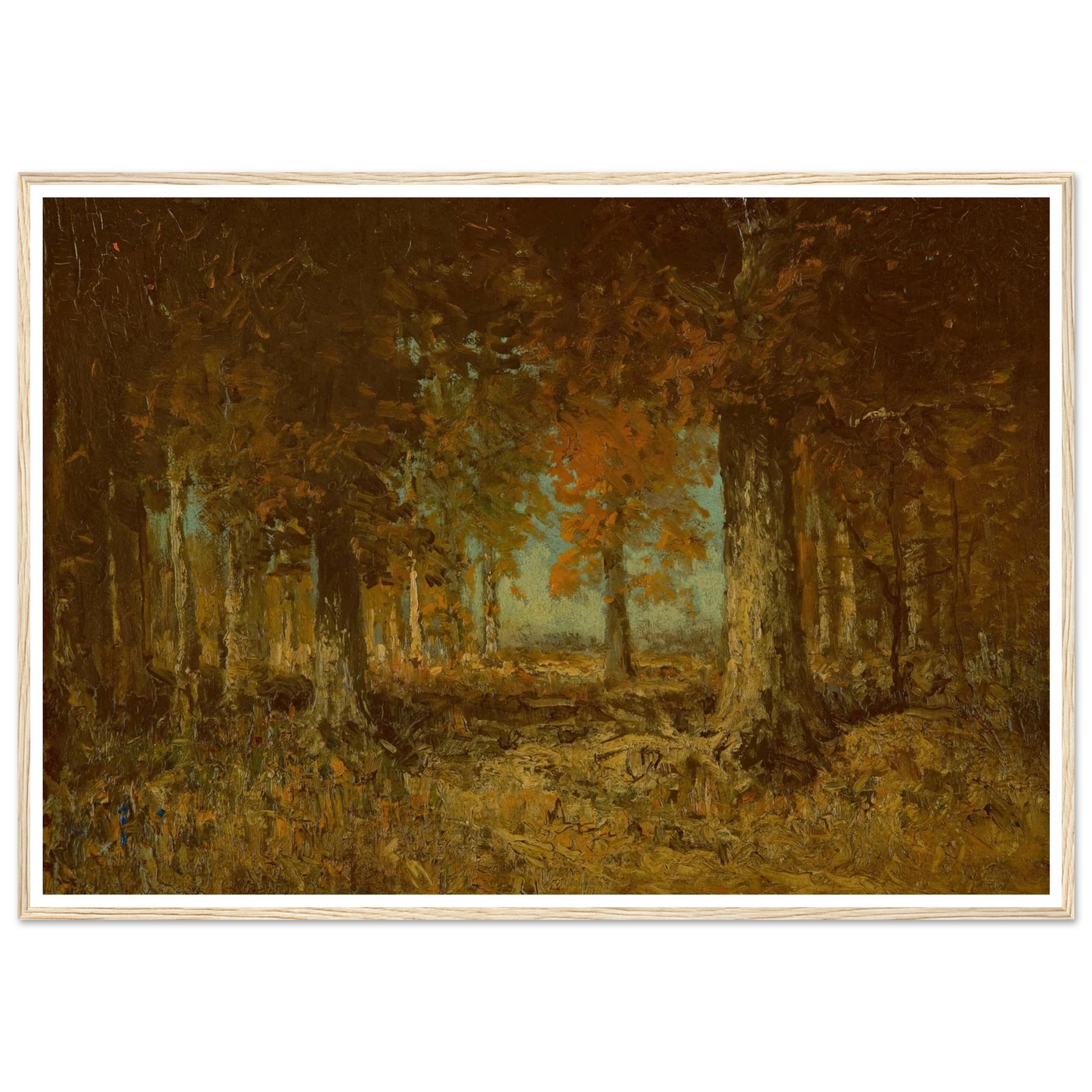 Edge of the Woods (1908) Art Print | Julian Onderdonk-Quipham Collections