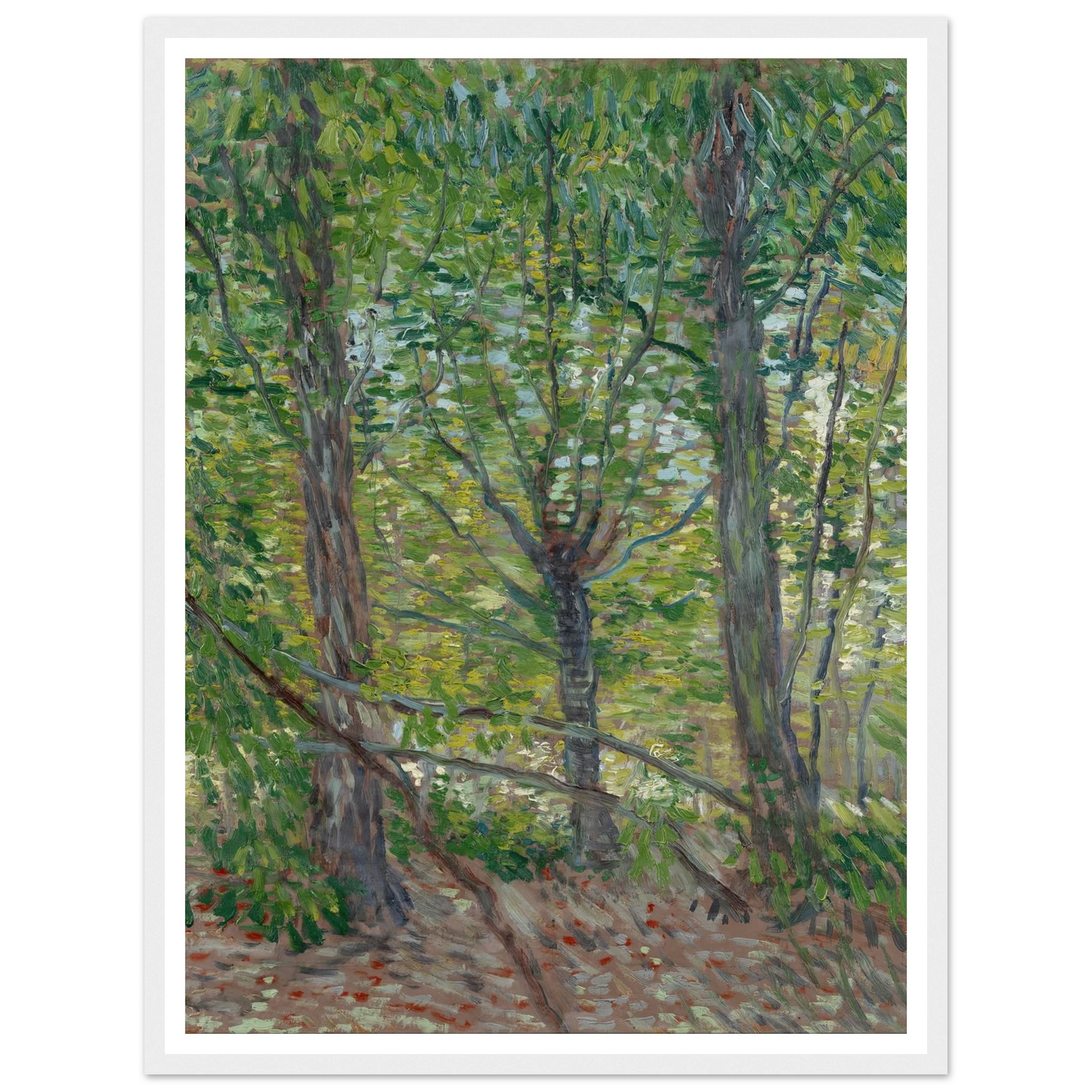 Trees Art Print | Vincent van Gogh-Quipham Collections
