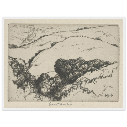 Little Arroyo (1920) Art Print | Ernest Haskell-Quipham Collections