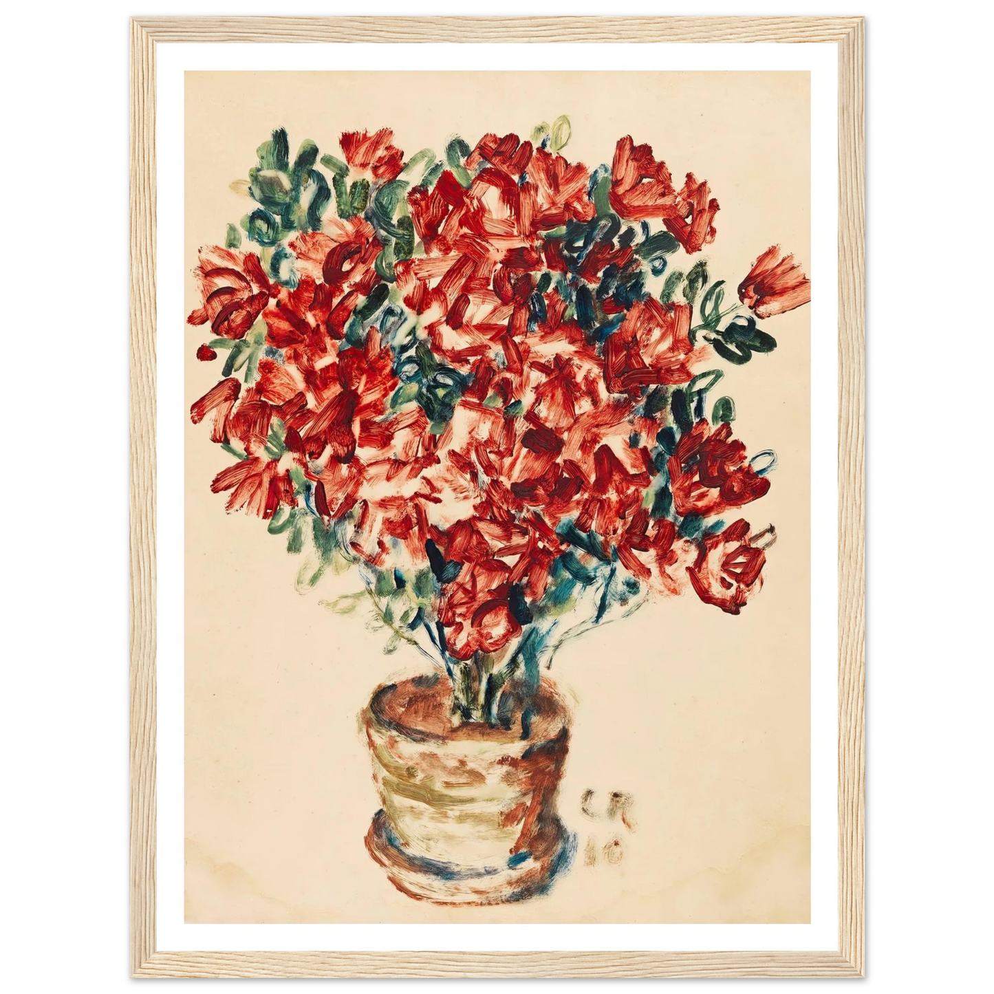 Azalee (1910) Art Print | Christian Rohlfs-Quipham Collections