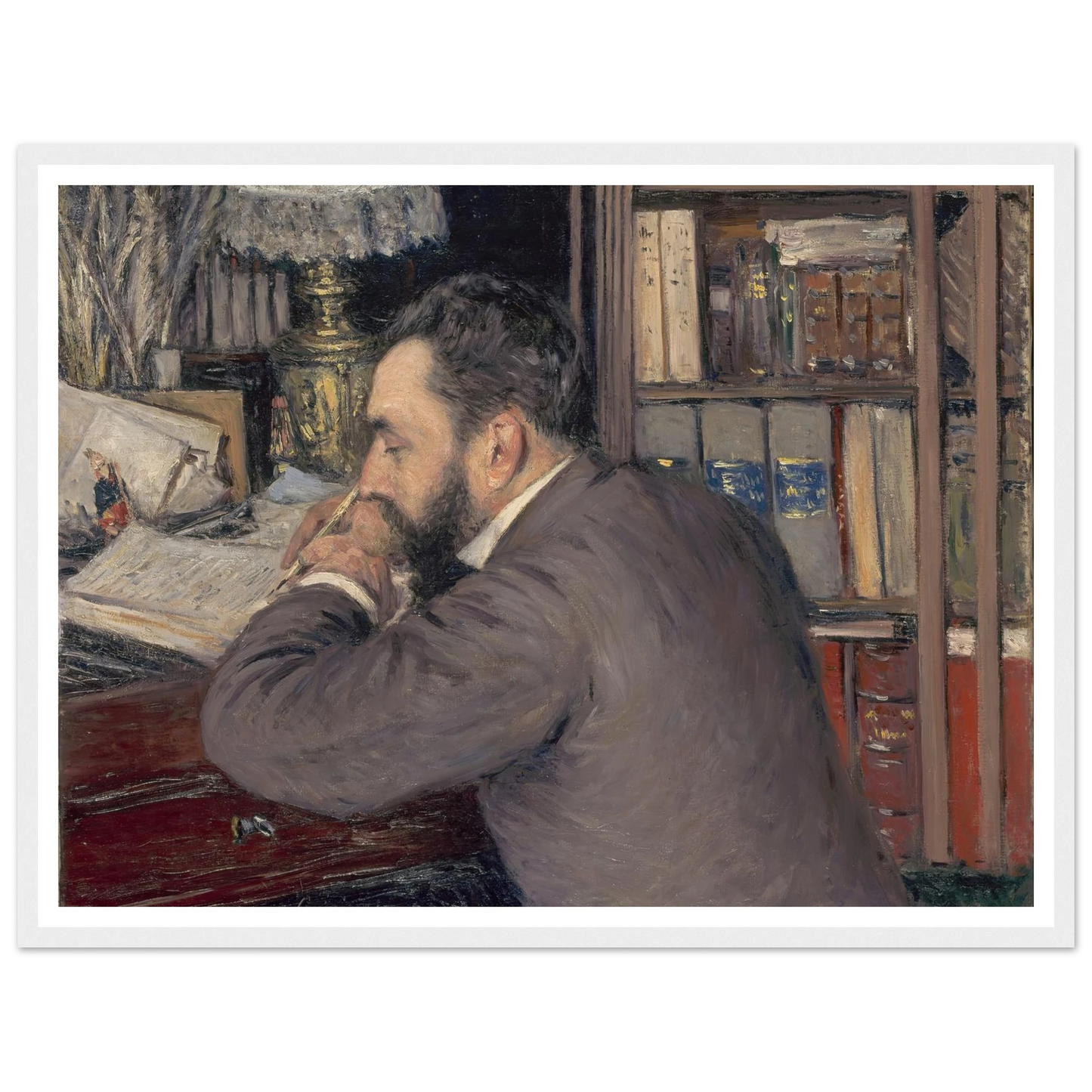 Henri Cordier (1883) Art Print | Gustave Caillebotte-Quipham Collections