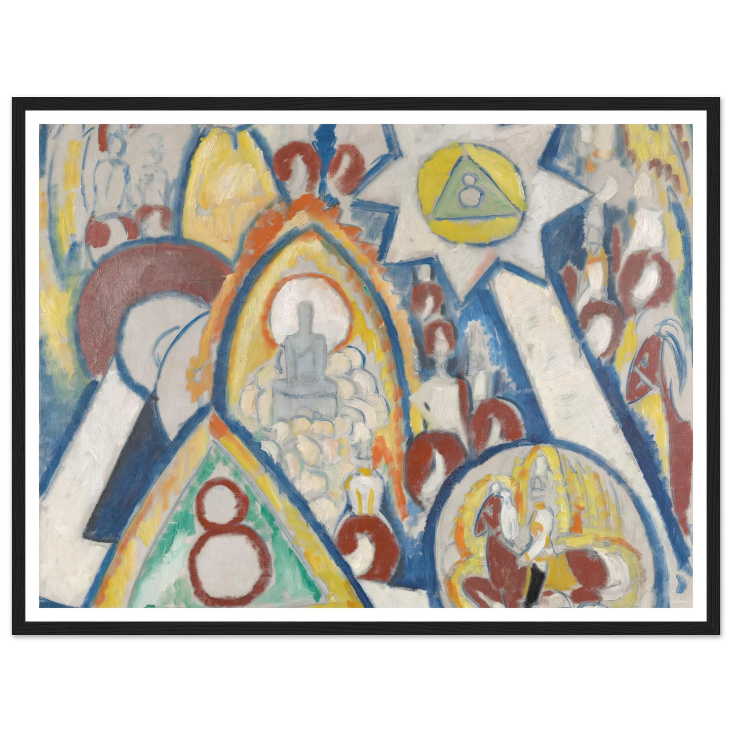 Portrait of Berlin (1913) Art Print | Marsden Hartley-Quipham Collections