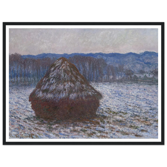 Stack of Wheat (1890) Art Print | Claude Monet-Quipham Collections