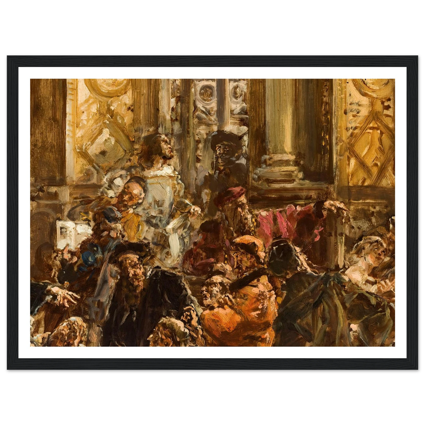 The Golden Age in Literature in the 16th c., from the series “History of Civilization in Poland” (1888) Art Print | Jan Matejko-Quipham Collections