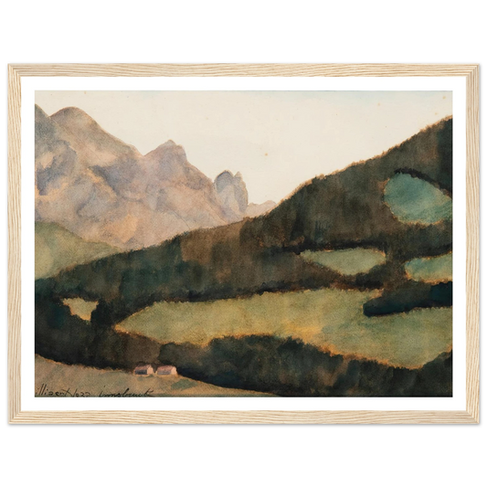 Paysage d’Innsbruck (1932) Art Print | Leon Spilliaert-Quipham Collections