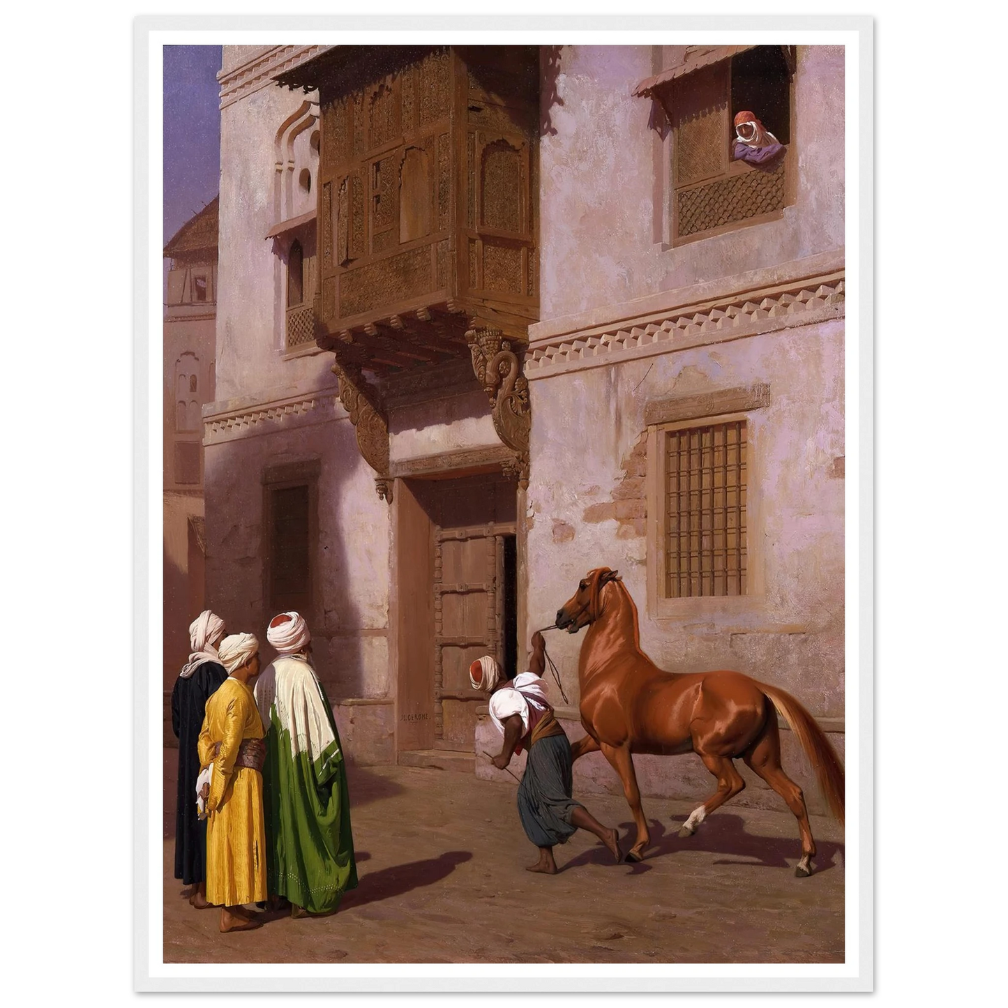 The Horse Market (1867) Art Print | Jean Leon Gerome-Quipham Collections