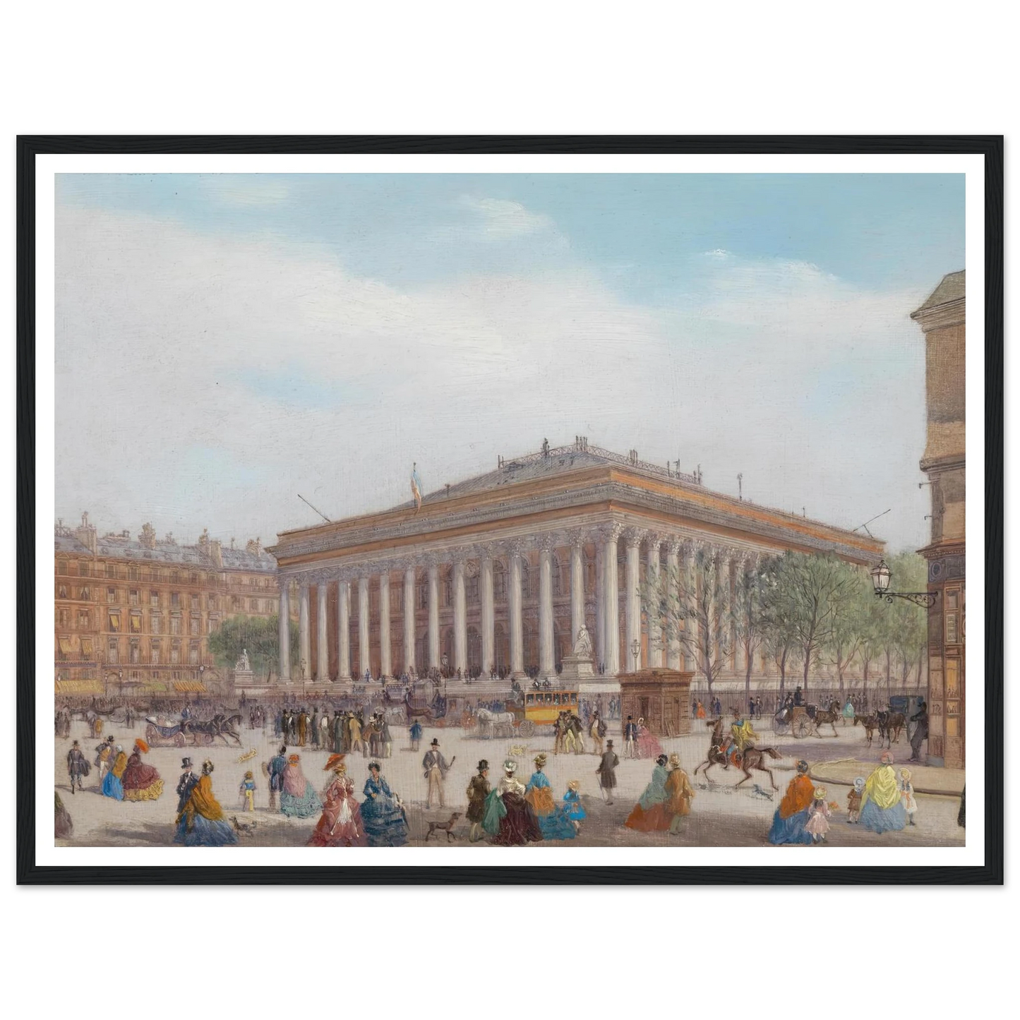 Paris Bourse Art Print | Carlo Bossoli-Quipham Collections