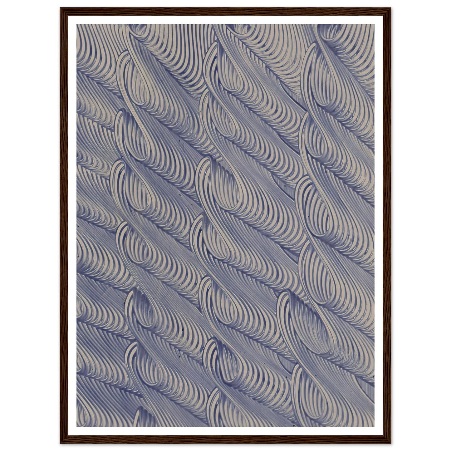 Kleisterpapier mit Verdrängungsdekor (Linienbündel) (1890) Art Print | Anker Kyster-Quipham Collections