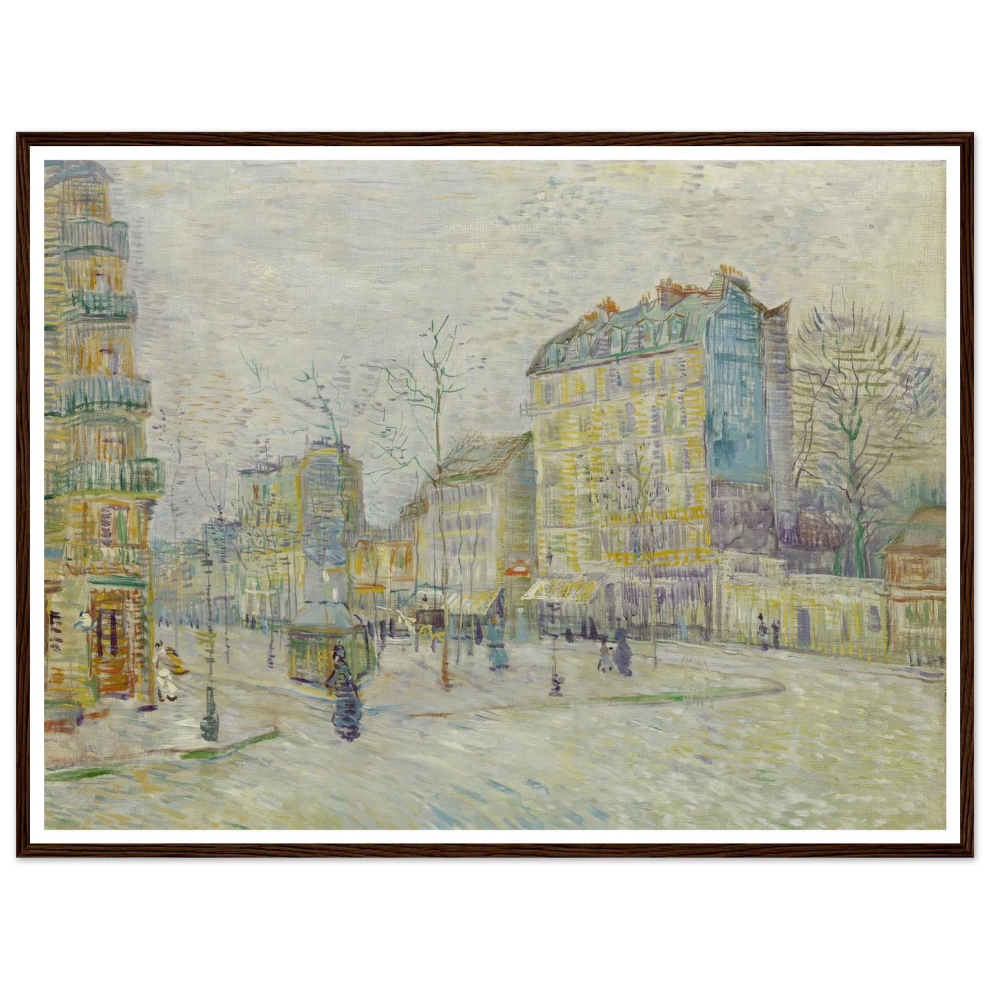 Boulevard de Clichy (1887) Art Print | Vincent van Gogh-Quipham Collections