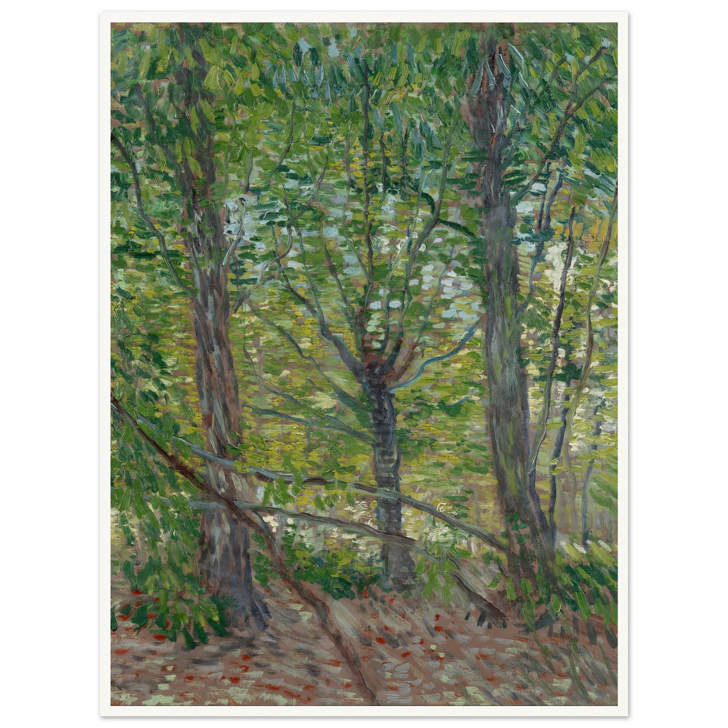 Trees Art Print | Vincent van Gogh-Quipham Collections