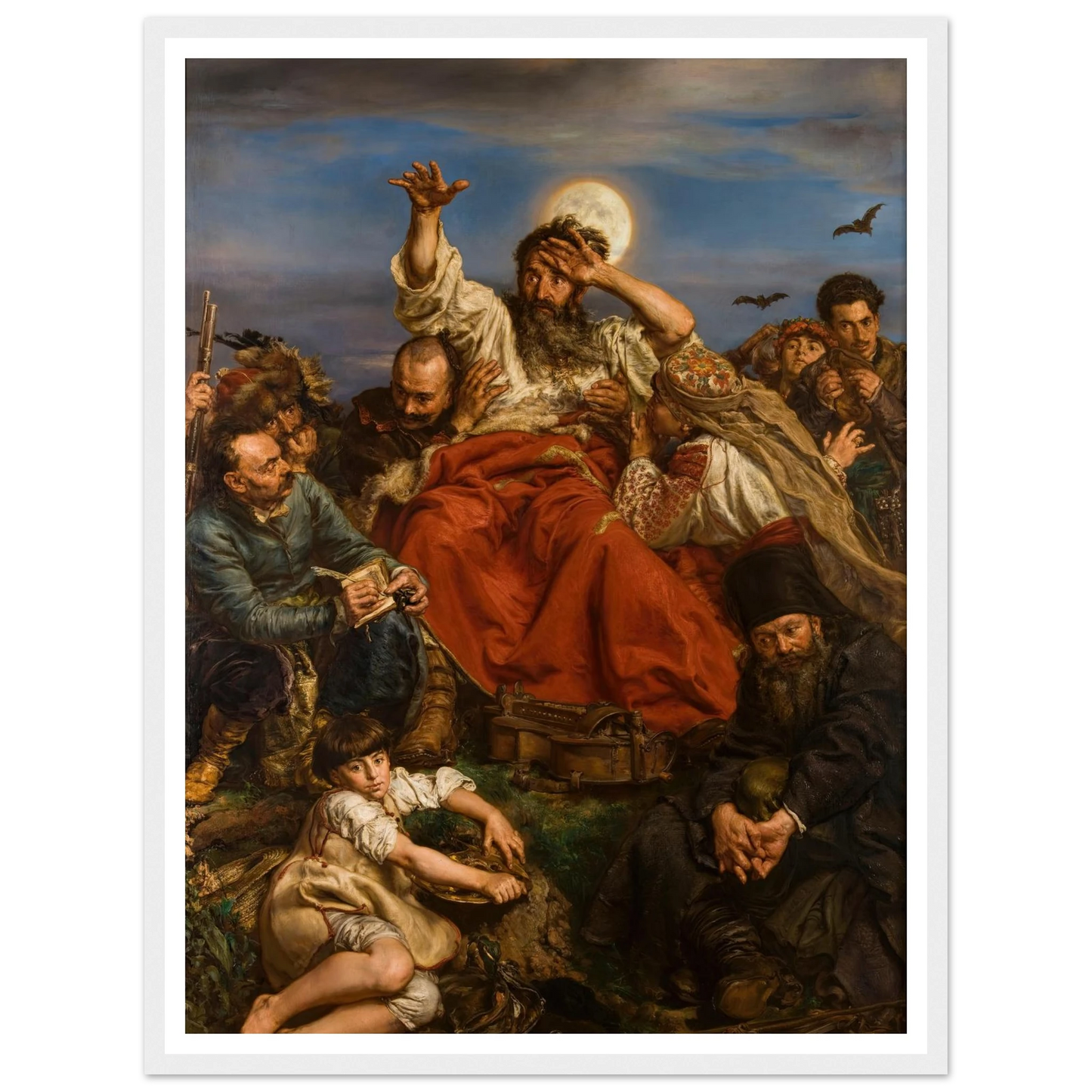 Wernyhora (1884) Art Print | Jan Matejko-Quipham Collections