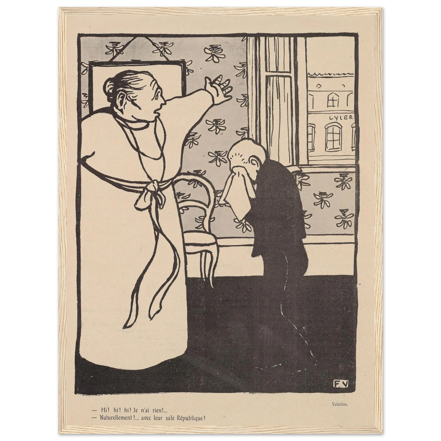 8 août 1903. Art Print | Felix Vallotton-Quipham Collections
