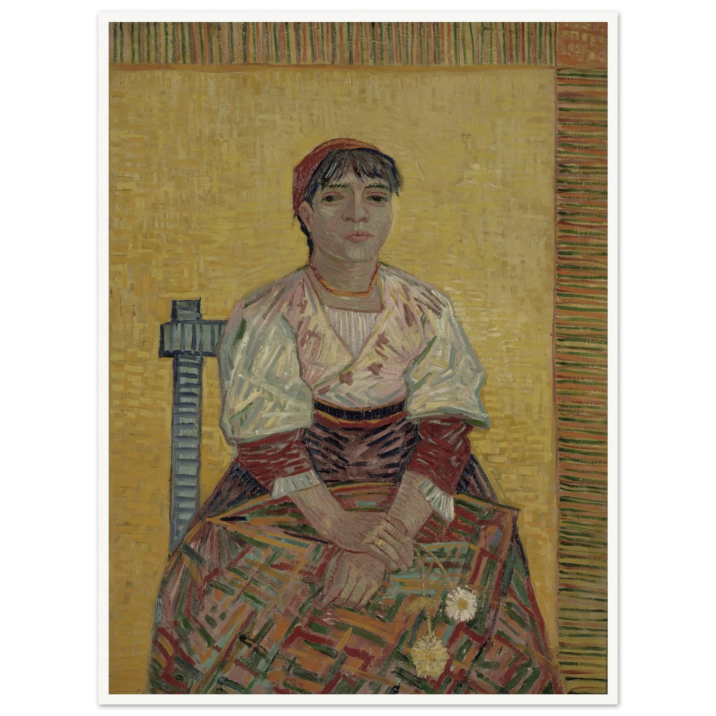 The Italian Woman (1887) Art Print | Vincent van Gogh-Quipham Collections