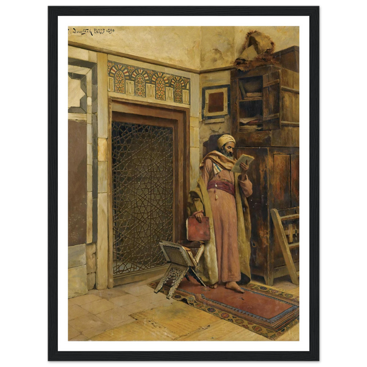 The scholar (1890) Art Print | Ludwig Deutsch-Quipham Collections