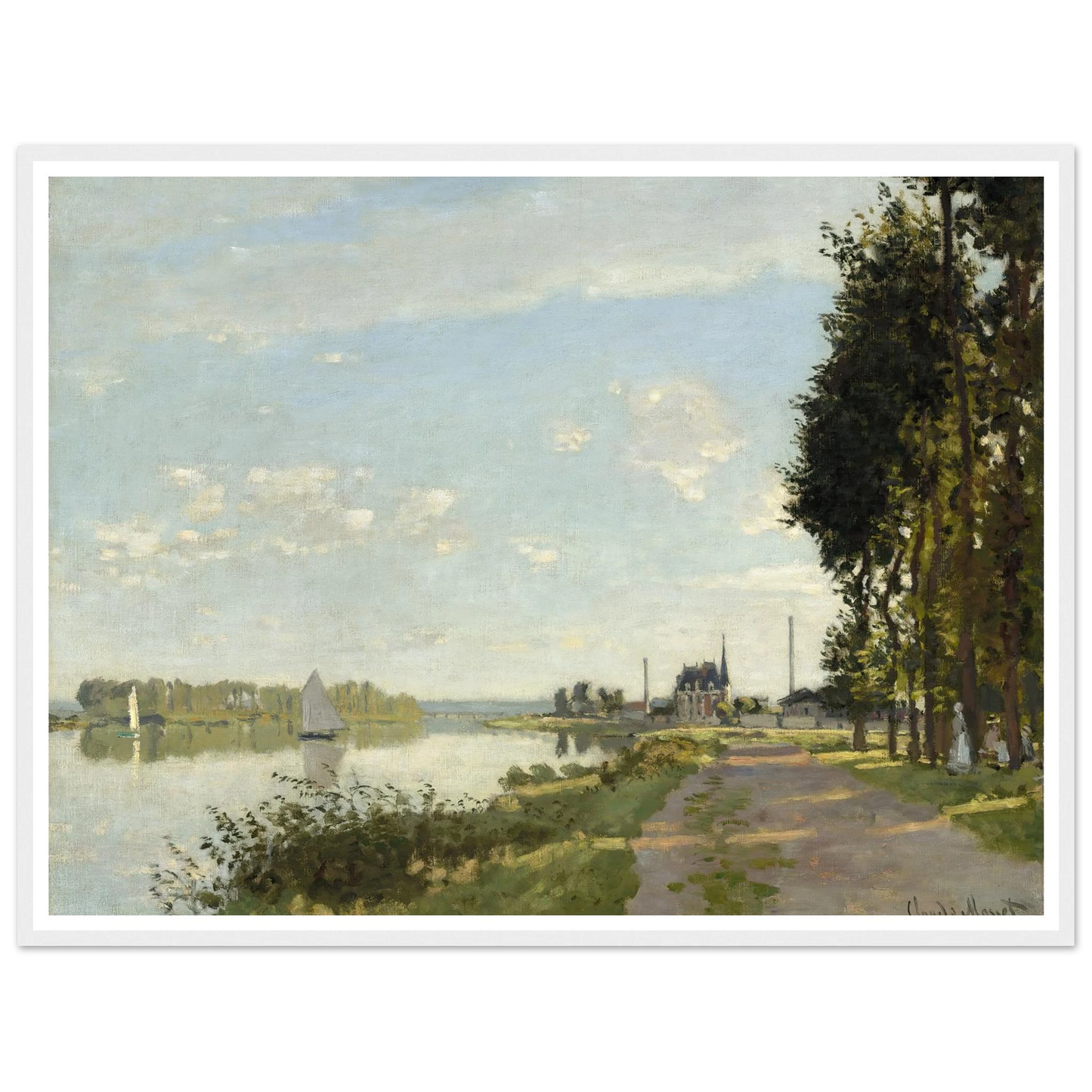 Argenteuil (c. 1872) Art Print | Claude Monet-Quipham Collections
