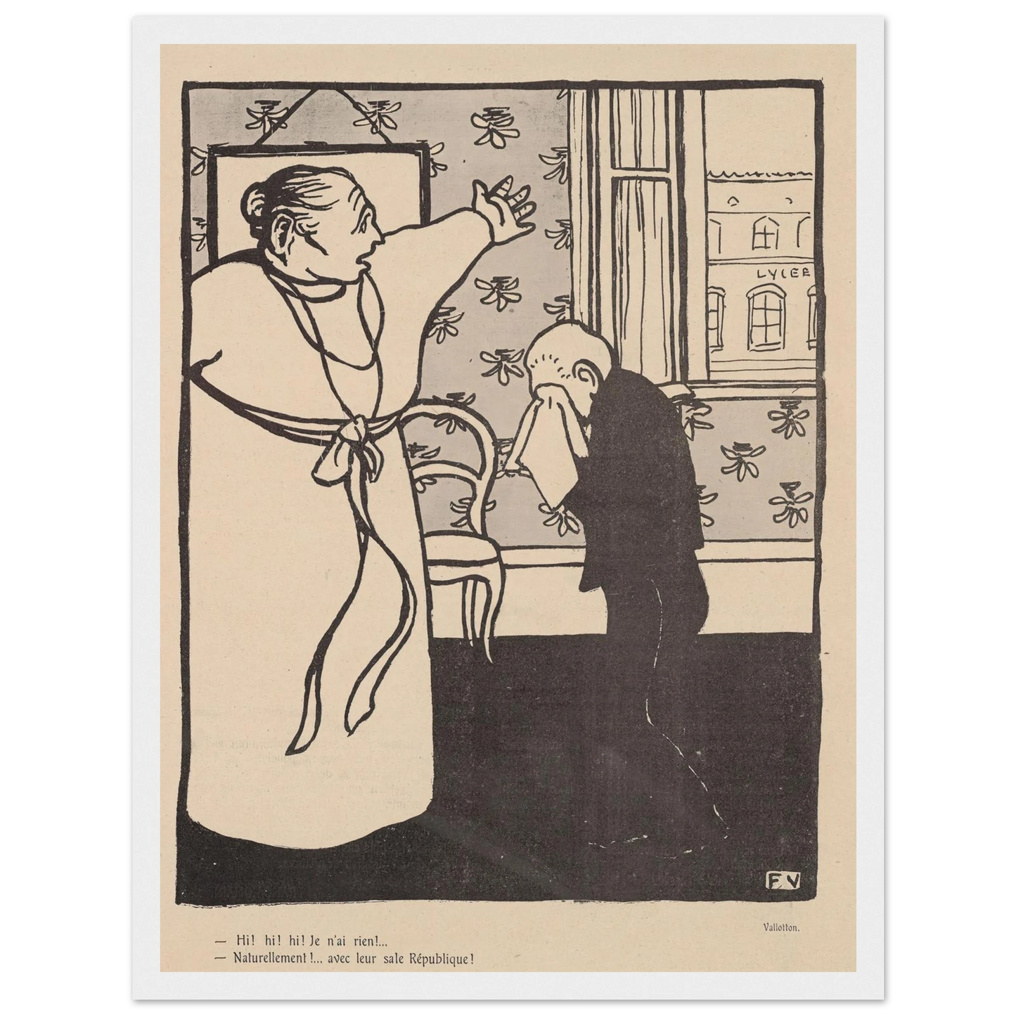 8 août 1903. Art Print | Felix Vallotton-Quipham Collections