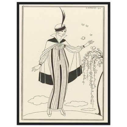 Journal des Dames et des Modes, Costumes Parisiens, 1914, No. 150 (1914) Art Print | George Barbier-Quipham Collections