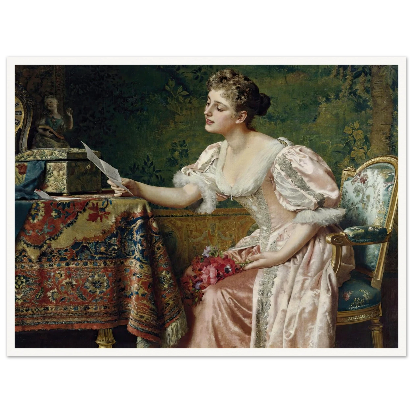 The Invitation (1897) Art Print | Wladyslaw Czachorski-Quipham Collections