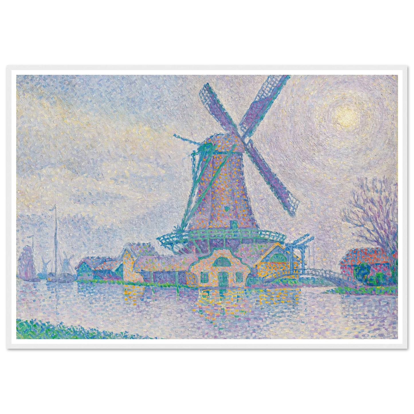 Moulin d’Edam (1896) Art Print | Paul Signac-Quipham Collections