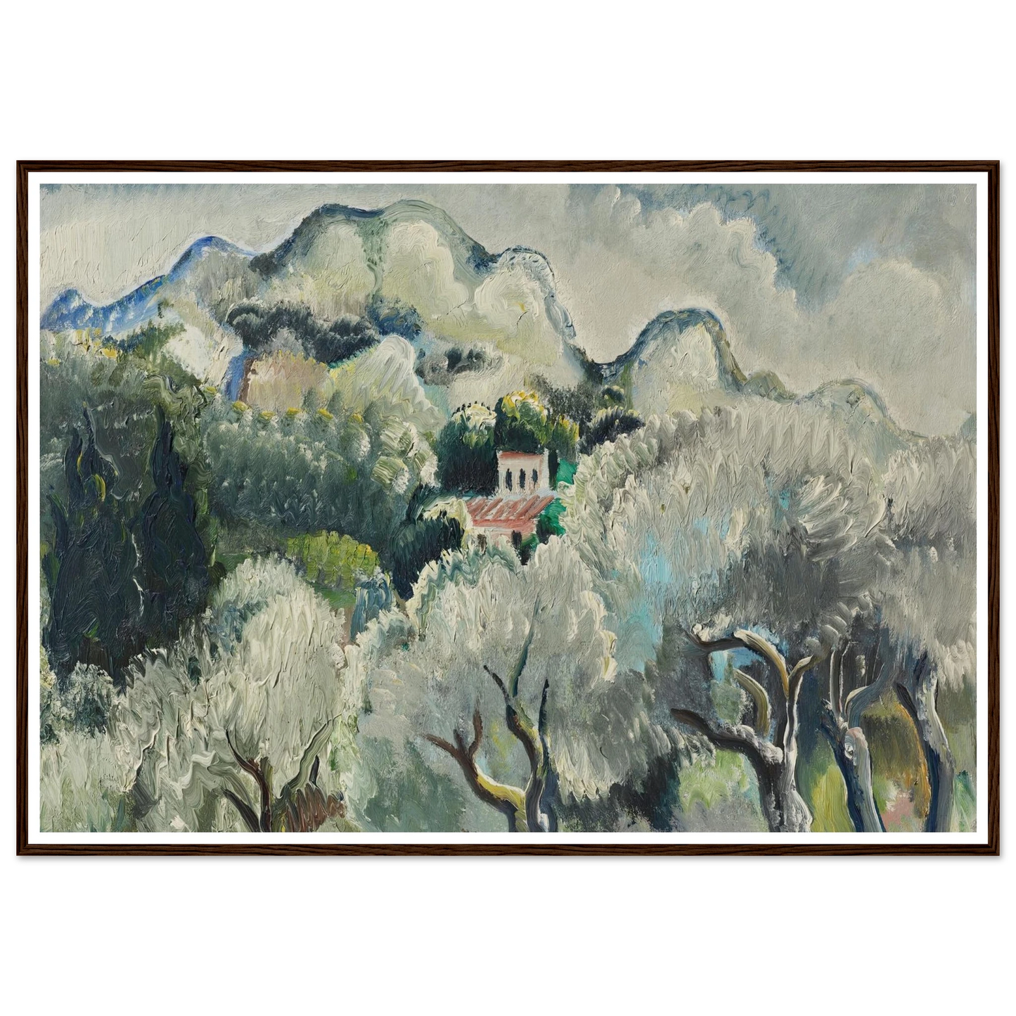 Landschaft vor Sturm (1938) Art Print | Paul Kleinschmidt-Quipham Collections