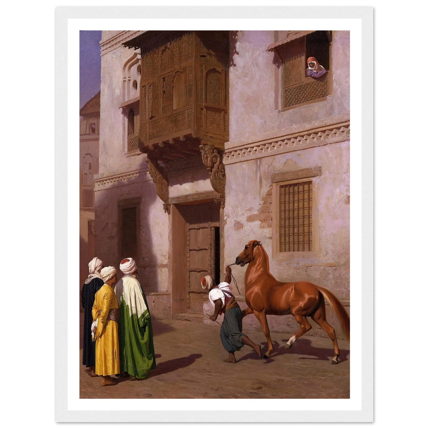 The Horse Market (1867) Art Print | Jean Leon Gerome-Quipham Collections