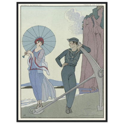 Joie de vivre; Falbalas et Fanfreluches (1923) Art Print | George Barbier-Quipham Collections