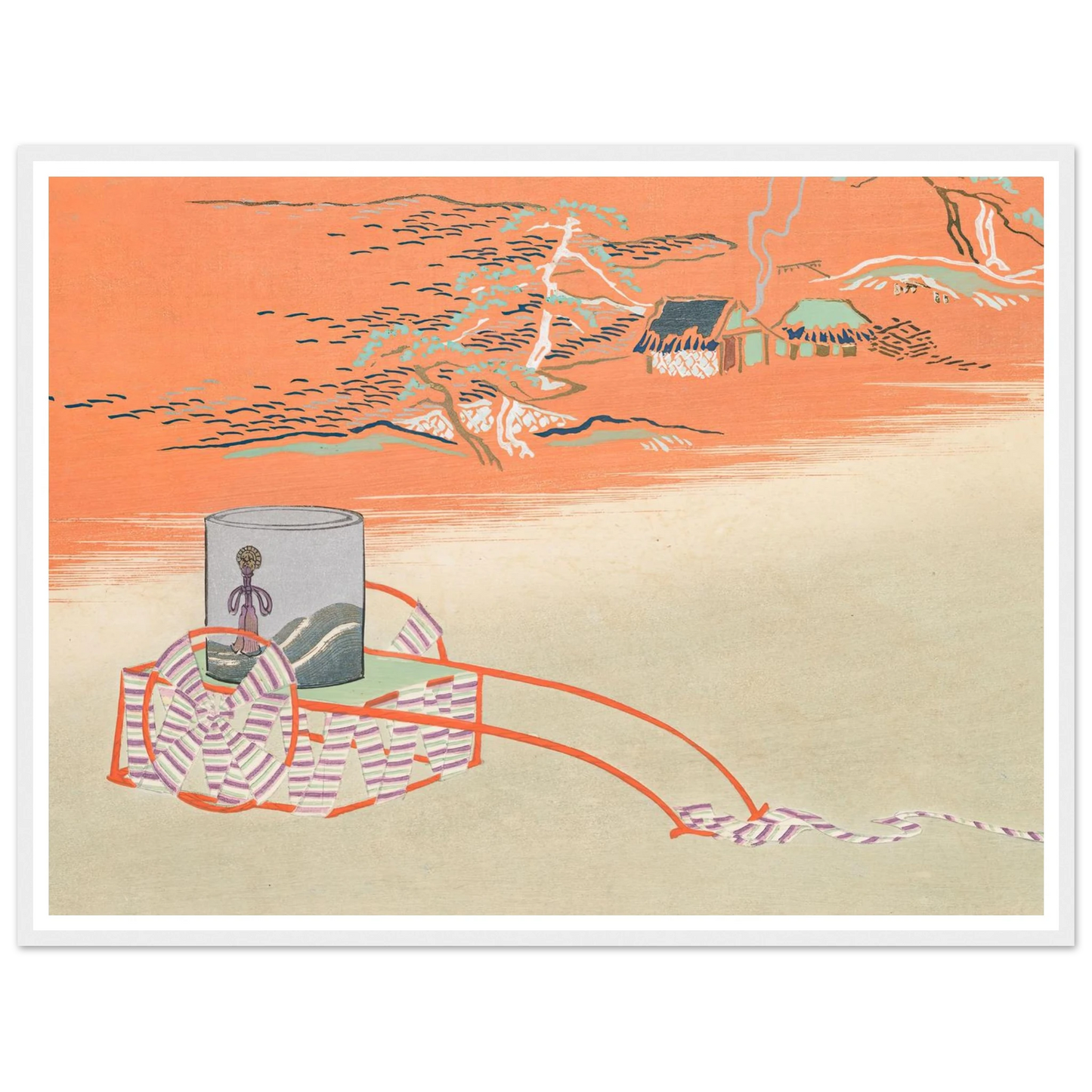 A Thousand Grasses Pl.18 (1900) Art Print | Kamisaka Sekka-Quipham Collections
