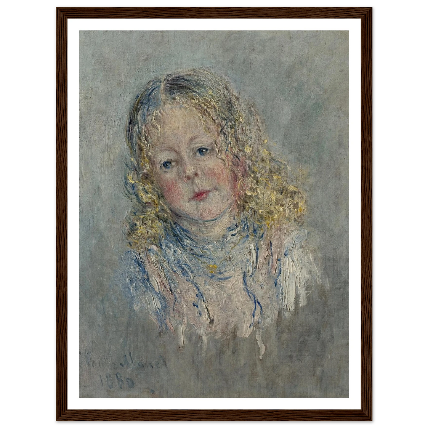 Portrait d’André Lauvray ( 1880) Art Print | Claude Monet-Quipham Collections