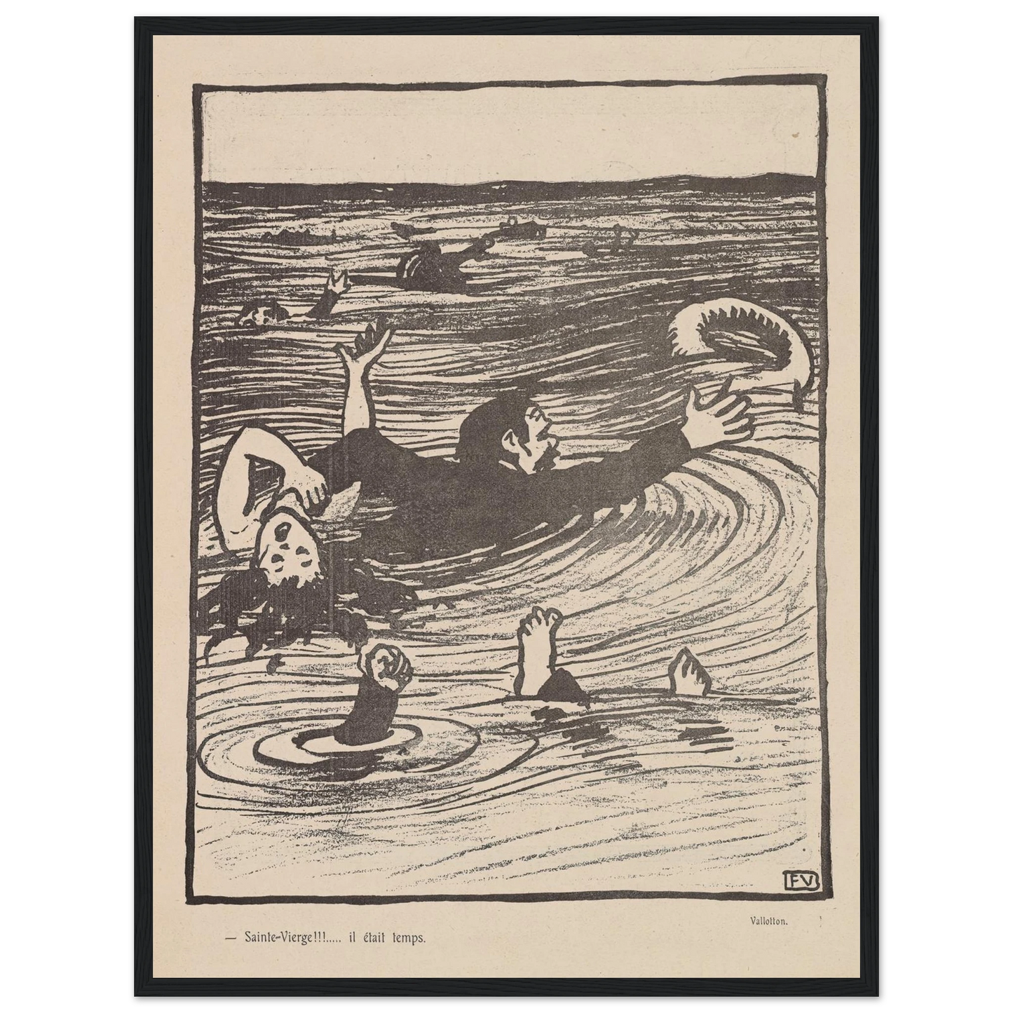 27 juin 1903 Art Print | Felix Vallotton-Quipham Collections