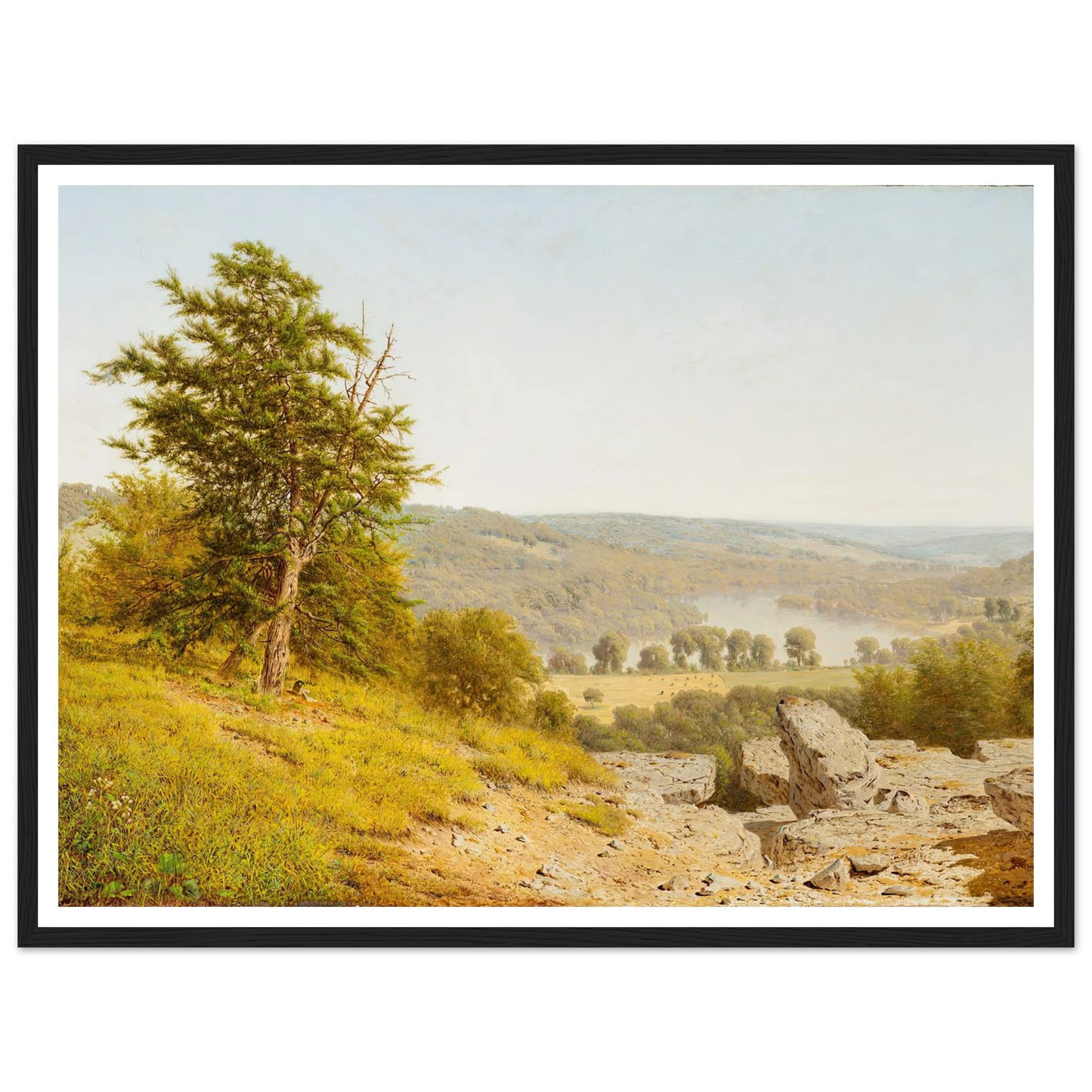 Landscape (1865) Art Print | Alexander Helwig Wyant-Quipham Collections