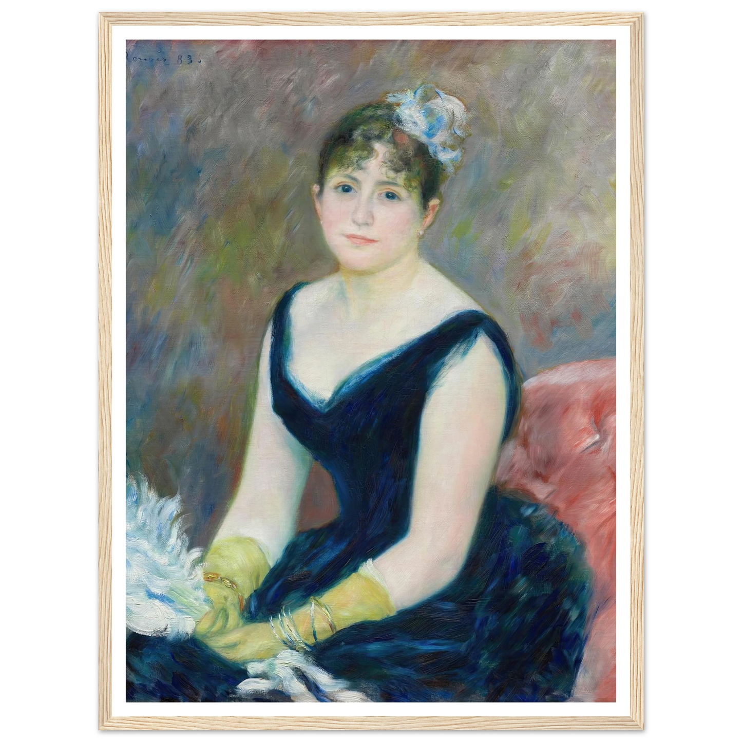 Madame Léon Clapisson (1883) Art Print | Pierre Auguste Renoir-Quipham Collections