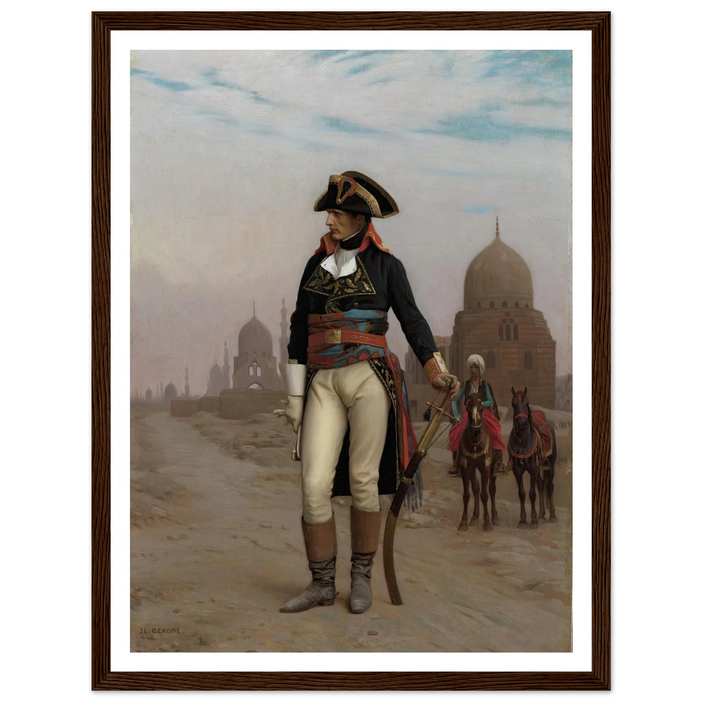Napoleon in Egypt (1867–68) Art Print | Jean Leon Gerome-Quipham Collections
