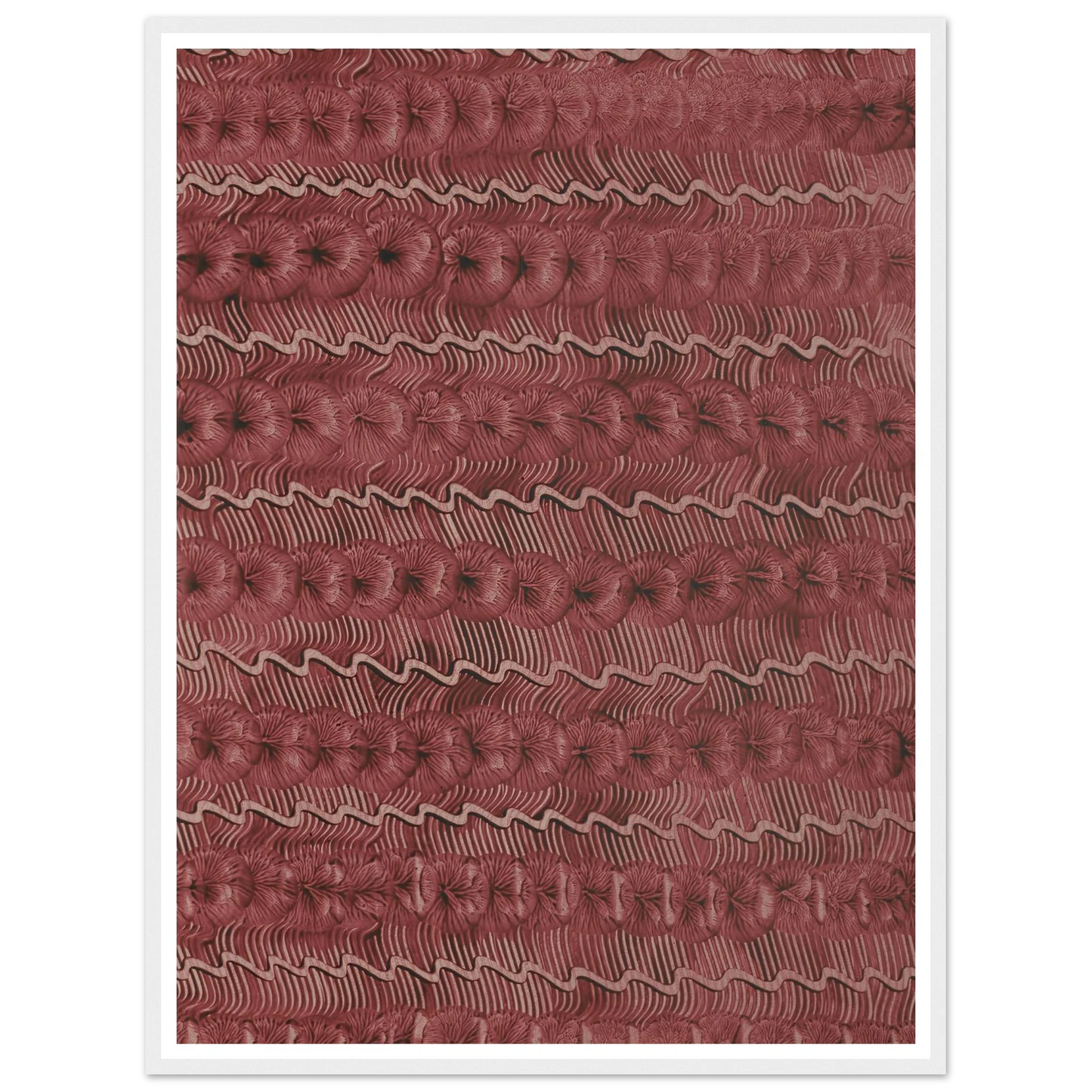 Kleisterpapier (Streifendekor) (1890 - 1910) Art Print | Anker Kyster-Quipham Collections
