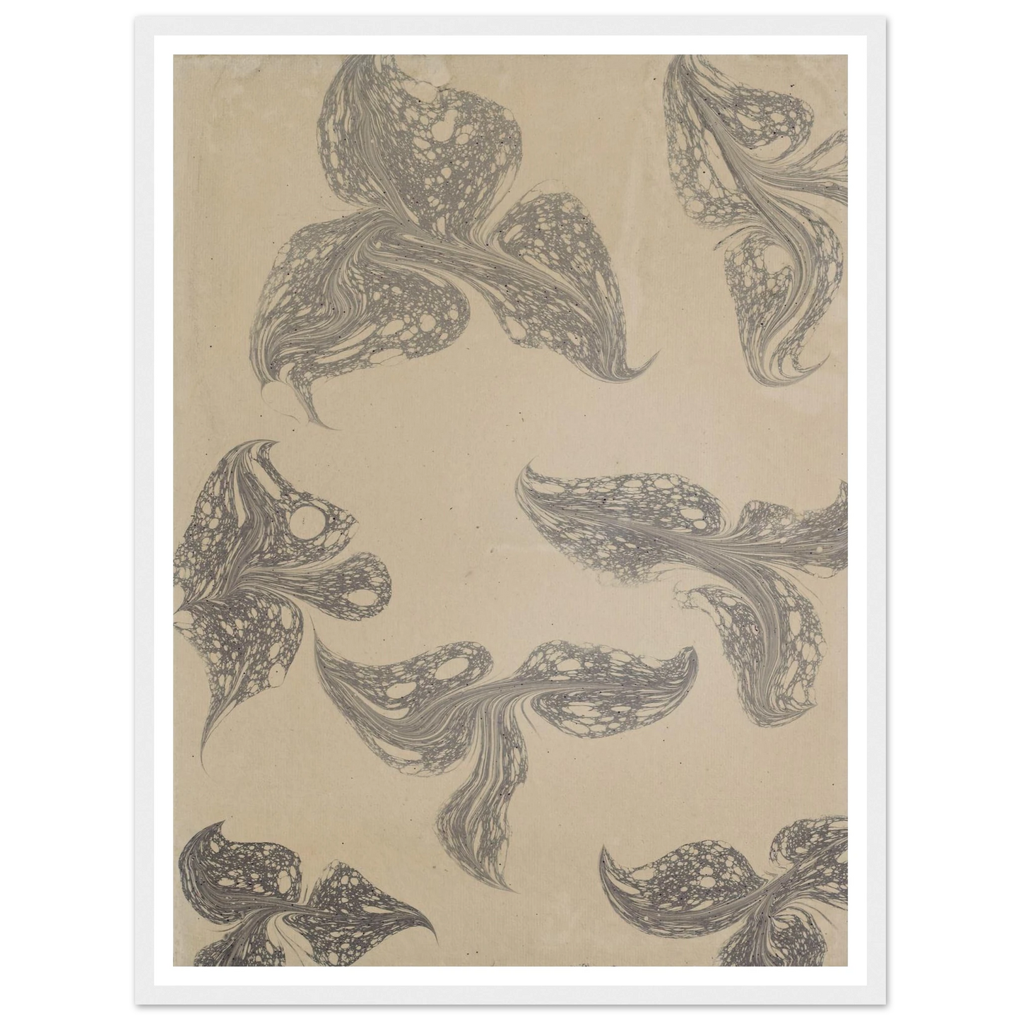 Fantasiemarmorpapier (1890) Art Print | Anker Kyster-Quipham Collections