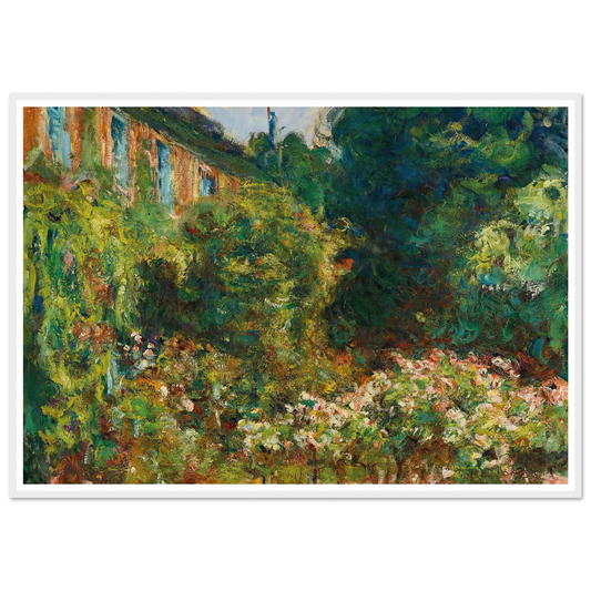 La maison de l’artiste à Giverny (1912) Art Print | Claude Monet-Quipham Collections