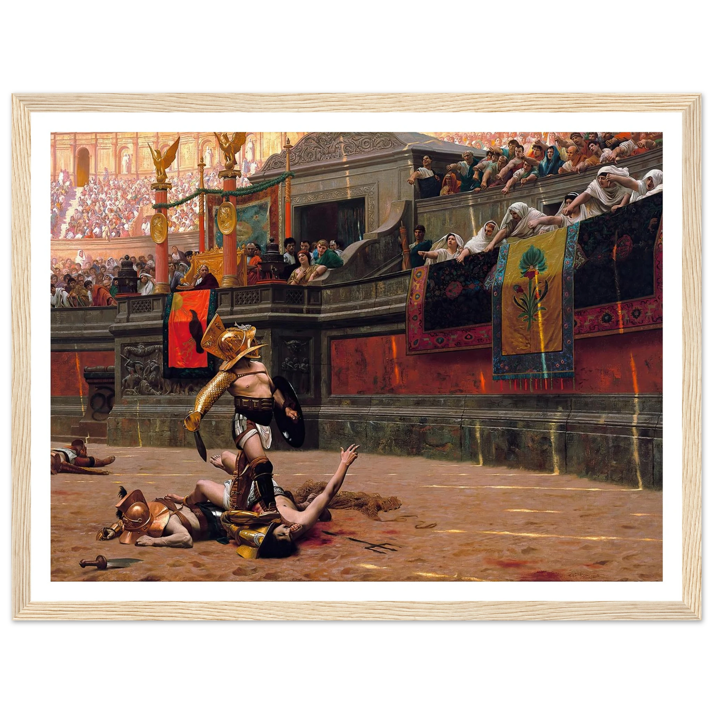 Pollice Verso (1872) Art Print | Jean Leon Gerome-Quipham Collections