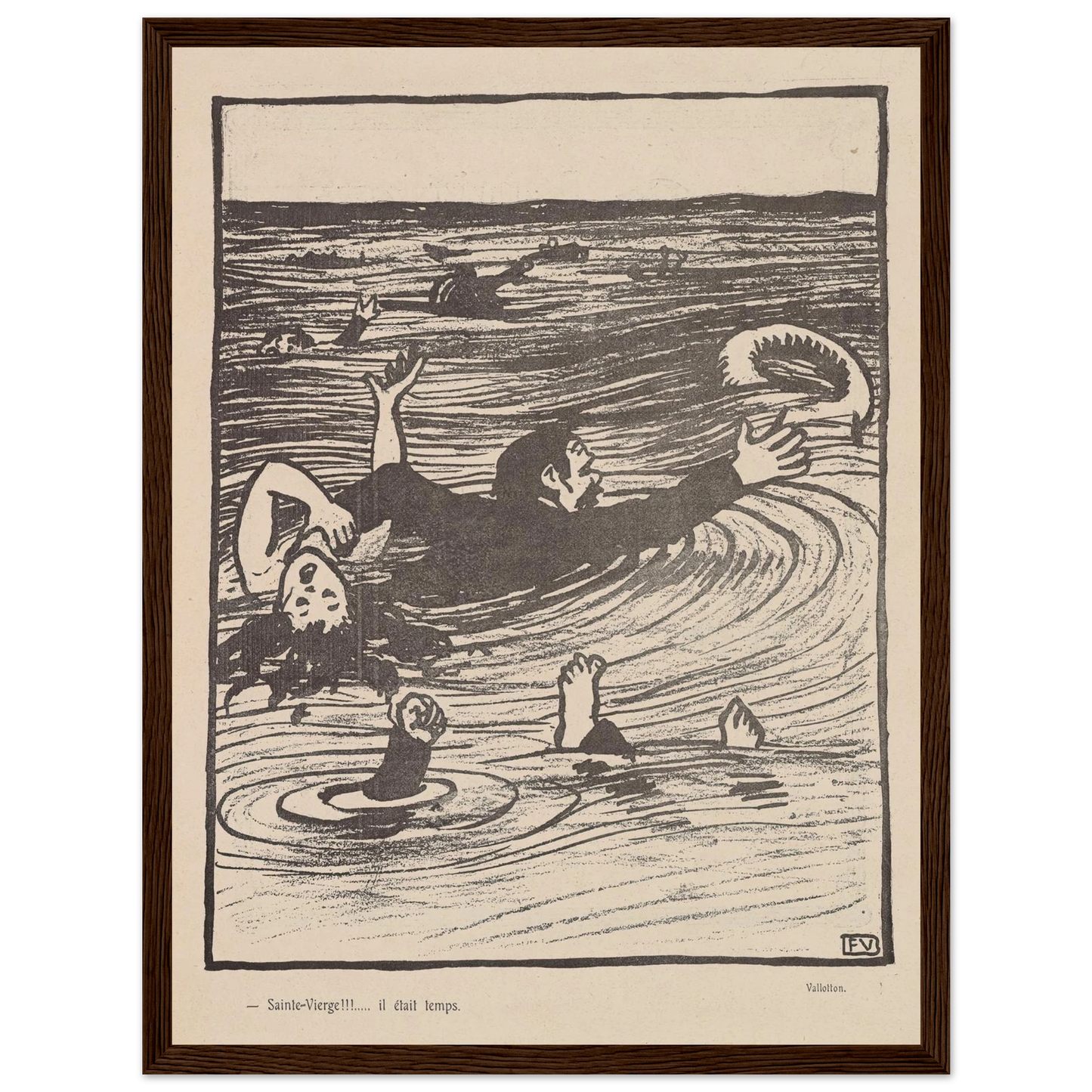 27 juin 1903 Art Print | Felix Vallotton-Quipham Collections