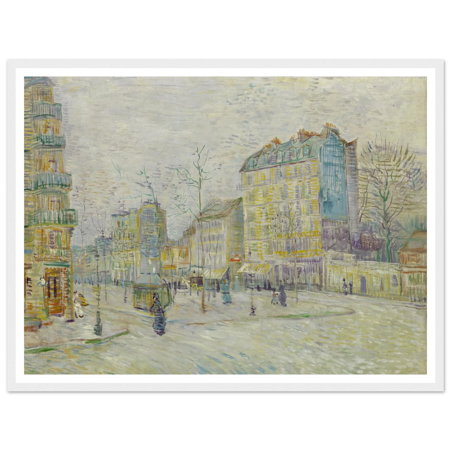 Boulevard de Clichy (1887) Art Print | Vincent van Gogh-Quipham Collections