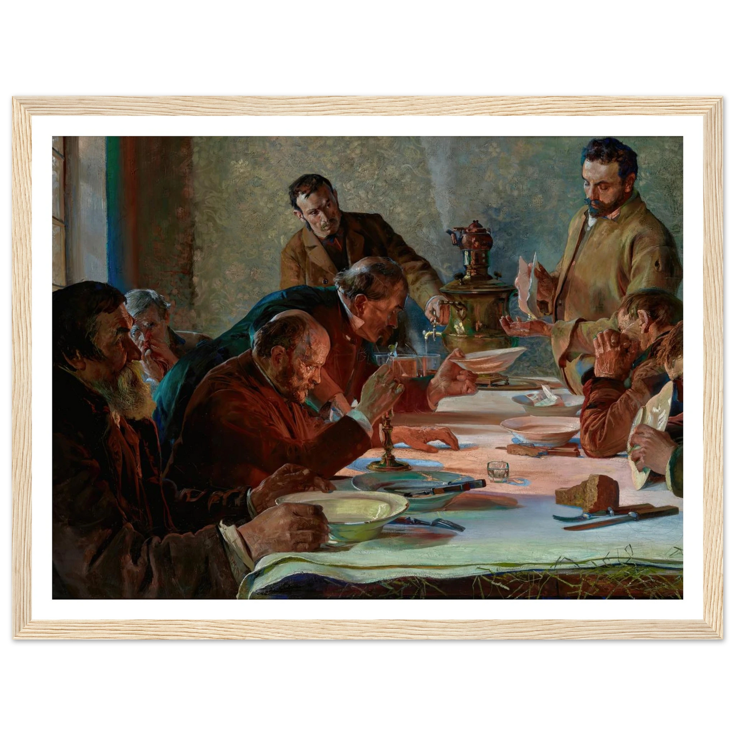 Christmas Eve in Siberia (1892) Art Print | Jacek Malczewski-Quipham Collections