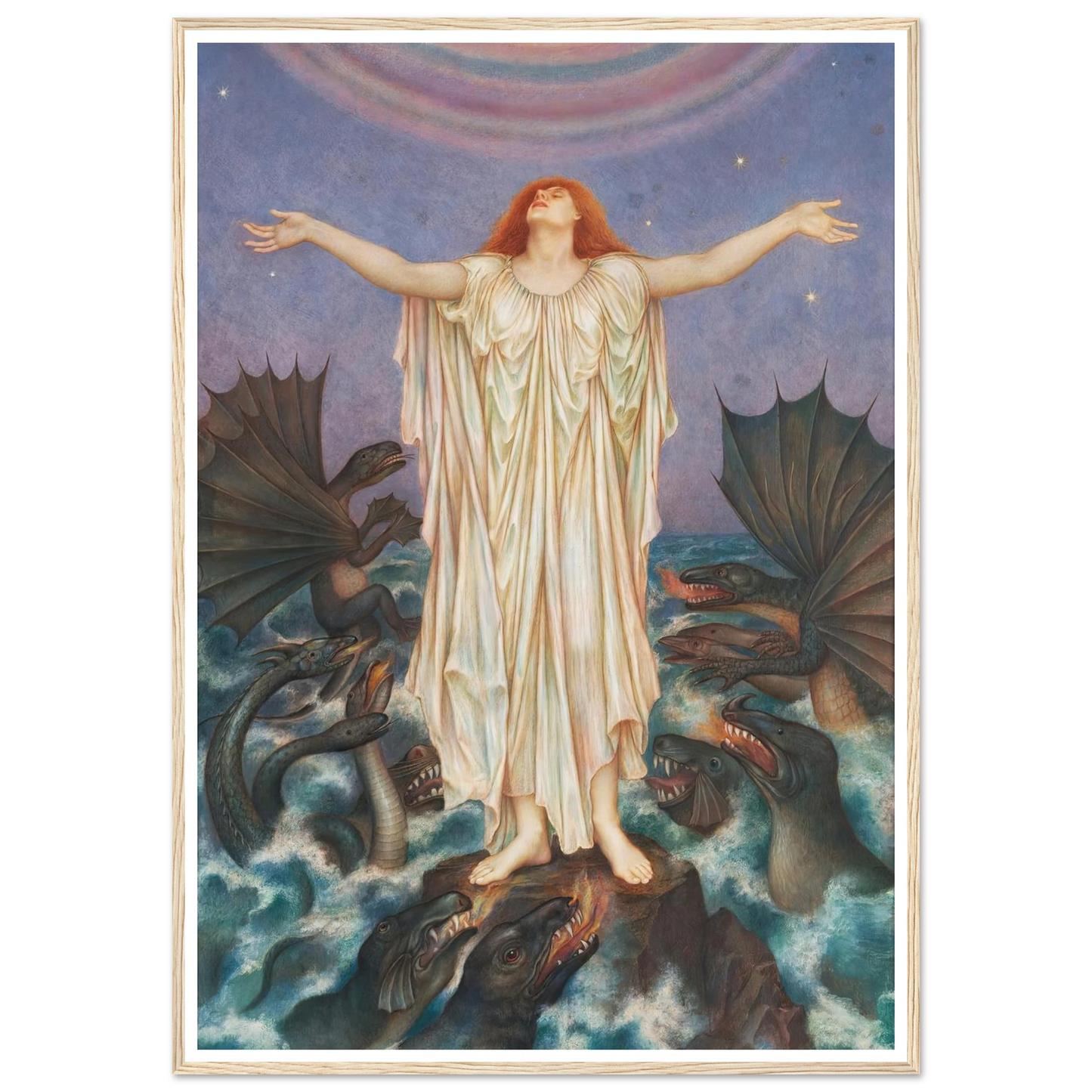 S.O.S. (ca 1914 - 1916) Art Print | Evelyn de Morgan-Quipham Collections