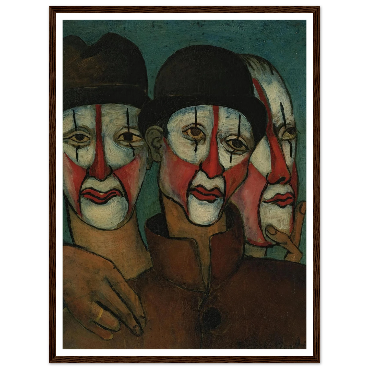 Trois mimes Art Print | Francis Picabia-Quipham Collections