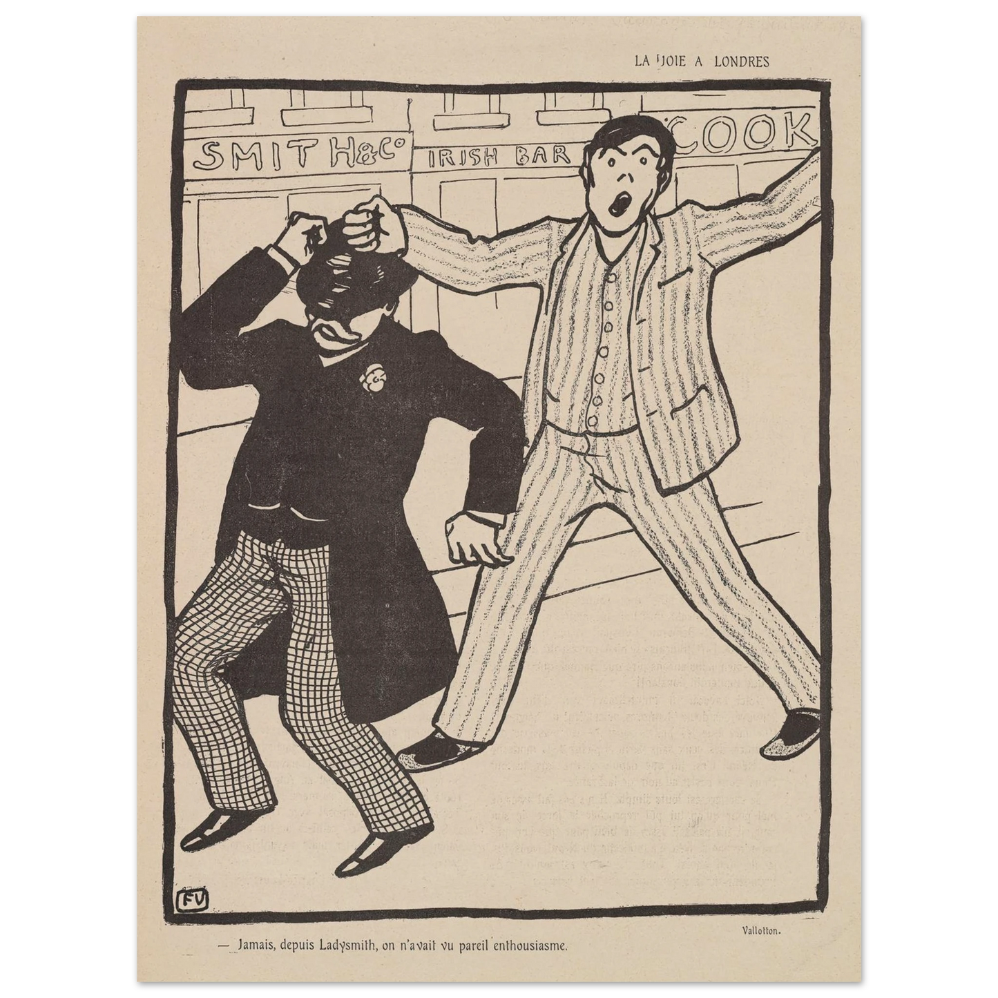 18 juillet 1903 Art Print | Felix Vallotton-Quipham Collections
