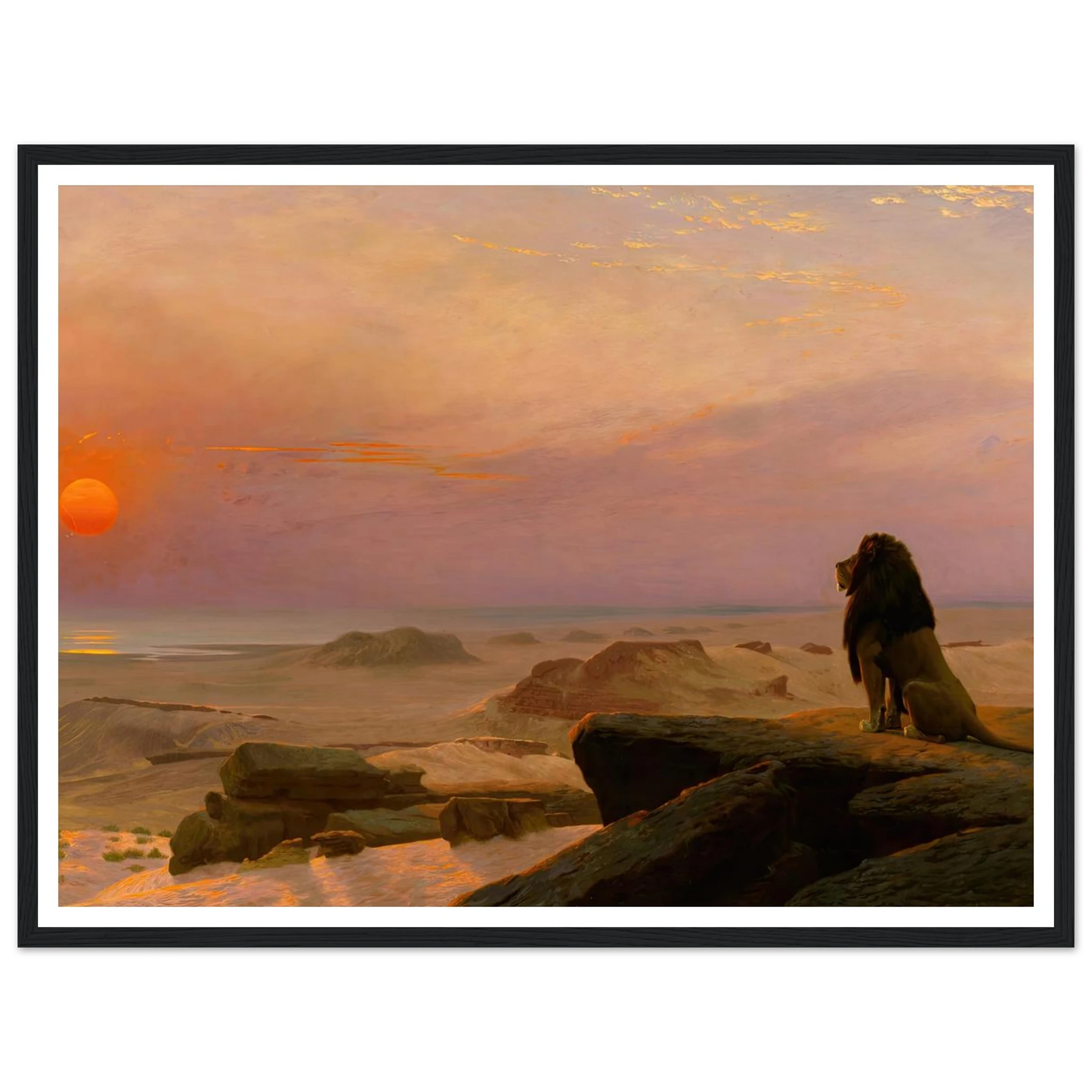 The Two Majesties (Les Deux Majestés) (1883) Art Print | Jean Leon Gerome-Quipham Collections