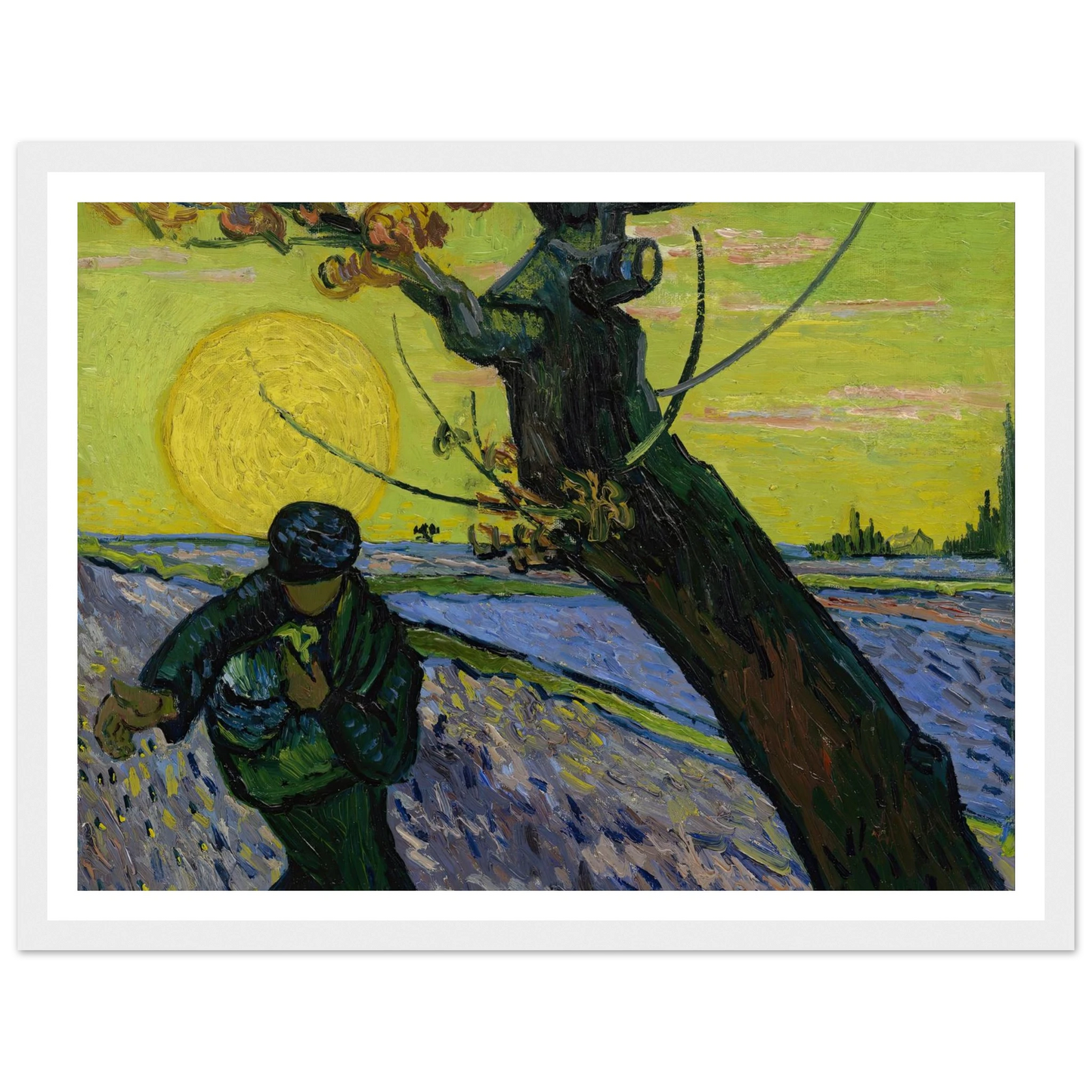 The Sower (1888) Art Print | Vincent van Gogh-Quipham Collections