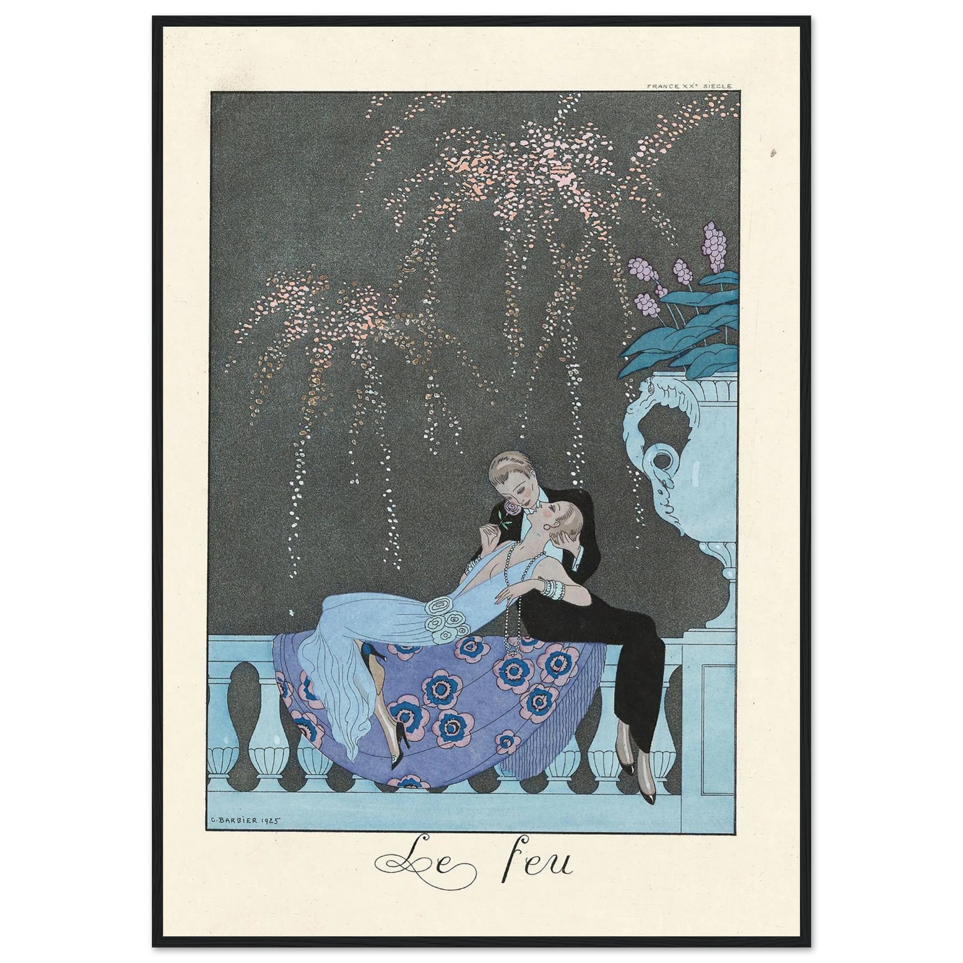 Le Feu (Fire) (1922–1926) Art Print | George Barbier-Quipham Collections
