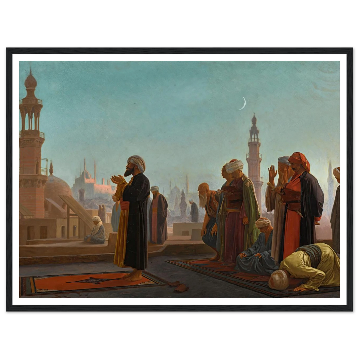 Evening Prayer, Cairo Art Print | Jean Leon Gerome-Quipham Collections